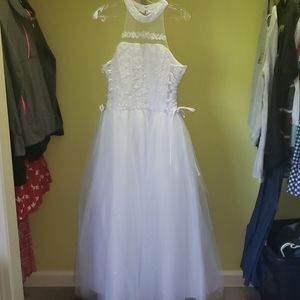 Hand made white dress